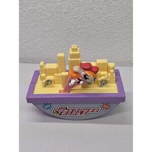Vintage Powerpuff Girls Blossom Desk Toy Game Cartoon Network 2000s Collectible